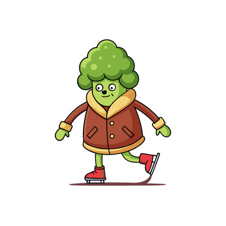 Creative Broccoli Illustration for Unique Recipesのイラスト素材