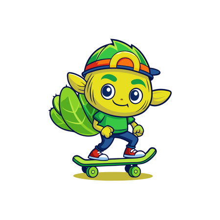 Vibrant Brussels Sprouts Artwork for Food Loversのイラスト素材