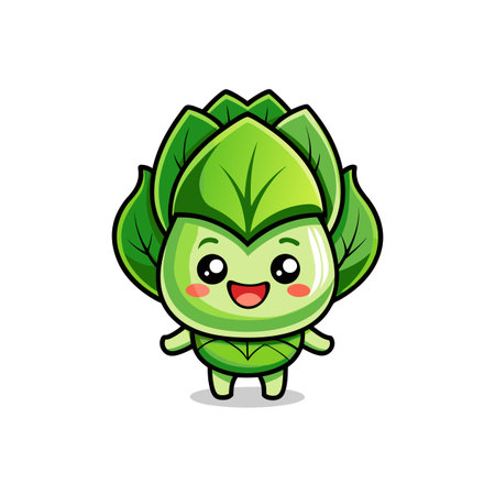 Playful Bok Choy Design for Team Eventsのイラスト素材