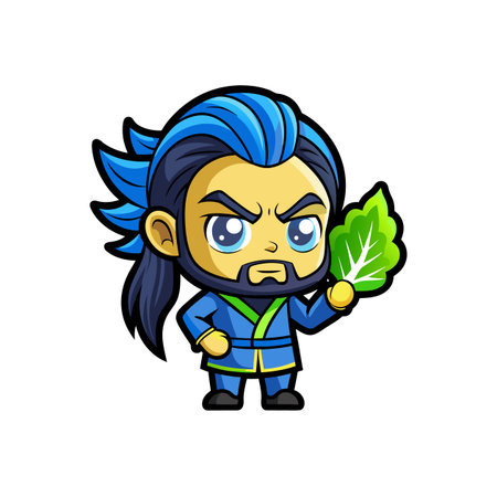 Creative Bok Choy Design for Unique Recipesのイラスト素材