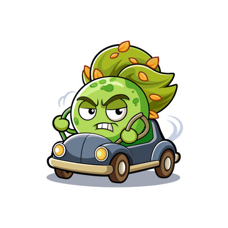 Creative Sore Brussels Sprouts Vegetable Designのイラスト素材