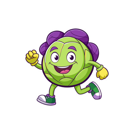 Illustration of Inactive Brussels Sproutsのイラスト素材