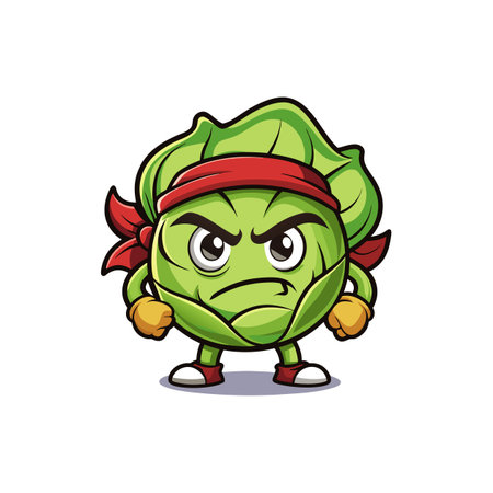 Brussels Sprouts in Still Lifeのイラスト素材