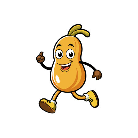 Strained Butternut Squash with Boar Illustrationのイラスト素材