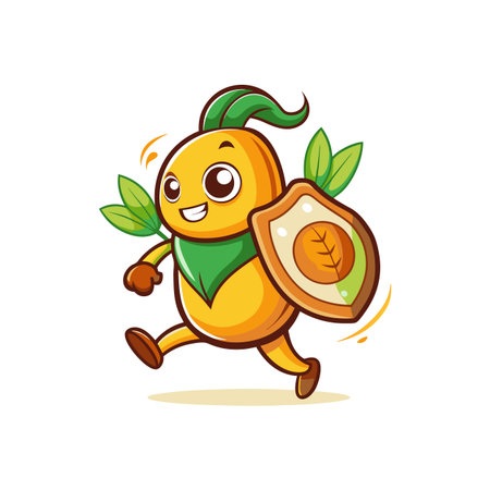 Whimsical Butternut Squash Design for Artのイラスト素材