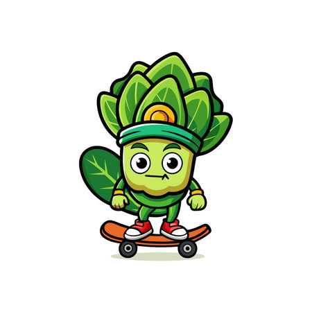 Unique Bok Choy Sketch for Revitalizing Artのイラスト素材