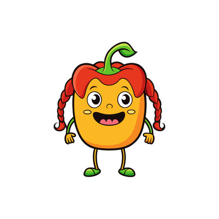 Bell Pepper in Weary Composing Adventureのイラスト素材