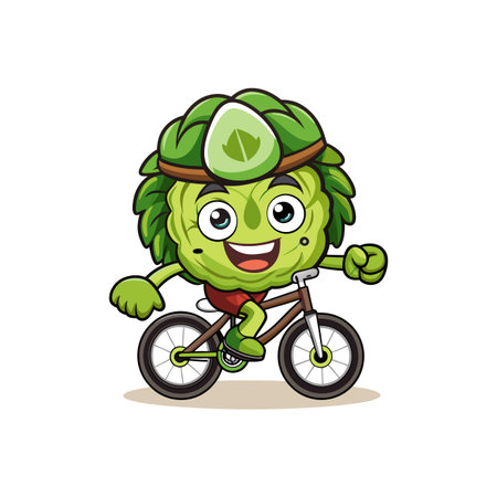 Brussels Sprouts Feeling Under the Weatherのイラスト素材