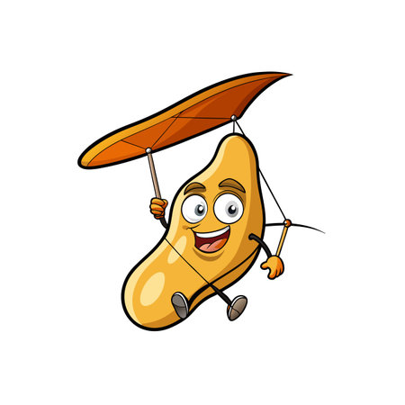 Creative Butternut Squash Illustration for Healingのイラスト素材