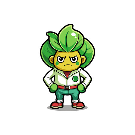 Bok Choy in Refreshing Lock Picking Sceneのイラスト素材