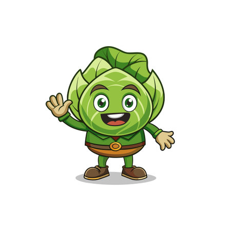 Unique Ailing Cabbage Designのイラスト素材