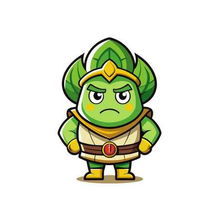 Unique Poisoned Bok Choy Designのイラスト素材