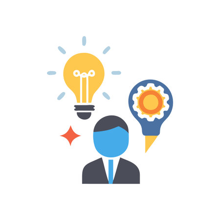 Creativity Icon for Innovative Ideasのイラスト素材