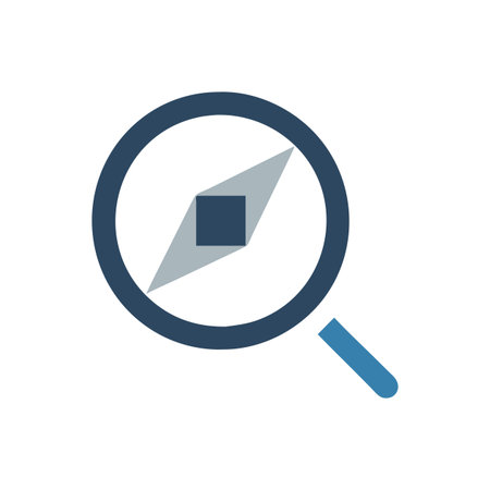 Dynamic Discovery Icon for Explorationのイラスト素材