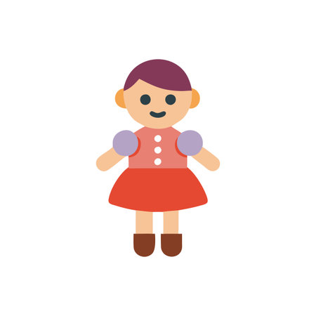 Simple Doll Icon for Giftsのイラスト素材