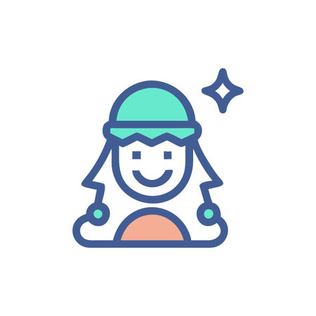 Bright Fun Icon for Celebration and Eventsのイラスト素材