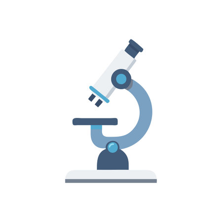 Laboratory Microscope Icon for Experimentsのイラスト素材