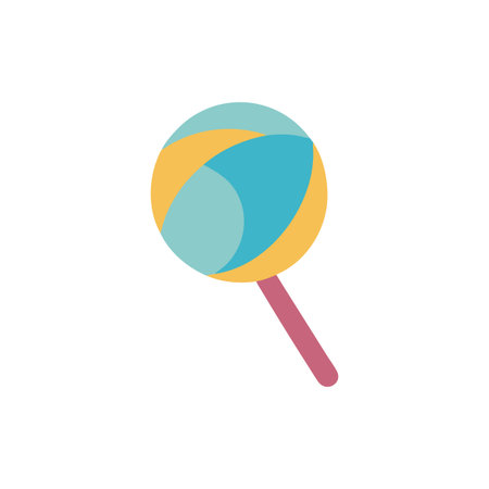 Whimsical Lollipop Icon for Festive Celebrations