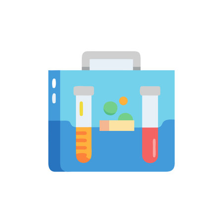 Science Kit Icon for Educationのイラスト素材