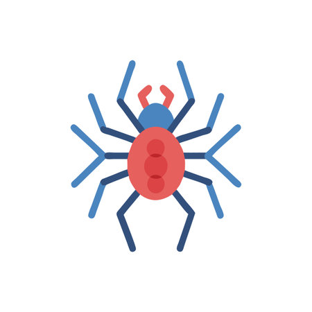 Whimsical Spider Icon for Fun Designsのイラスト素材