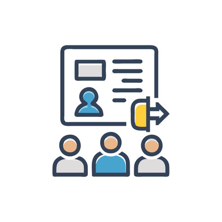 Inspiring Learning Icon for Educationのイラスト素材