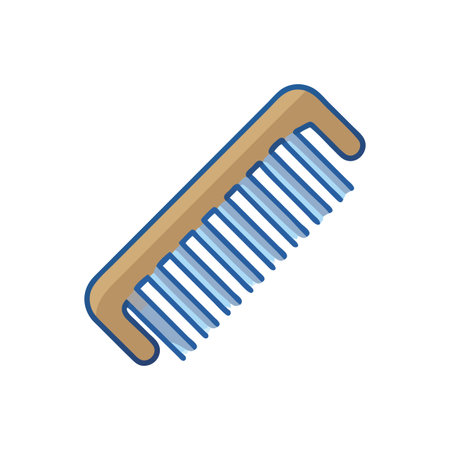 Essential Hair Comb Icon for Beauty Careのイラスト素材