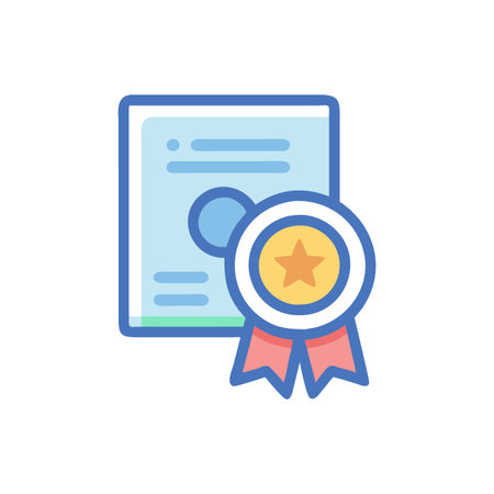 Academic Achievement Badgeのイラスト素材