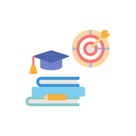 Target Achievement Iconのイラスト素材