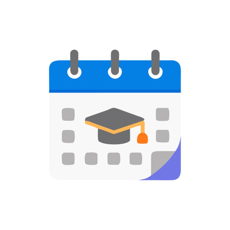 Planning Schedule Icon Designのイラスト素材