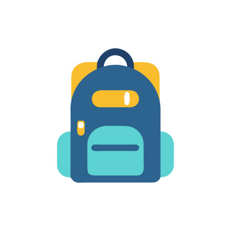 Backpack Icon for Studentsのイラスト素材