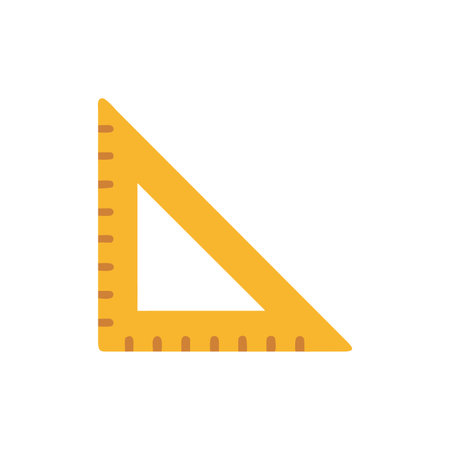 Geometry Ruler Iconのイラスト素材