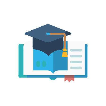 Academic Resource Icon Designのイラスト素材