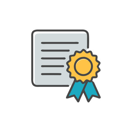 Certification Icon for Skillsのイラスト素材