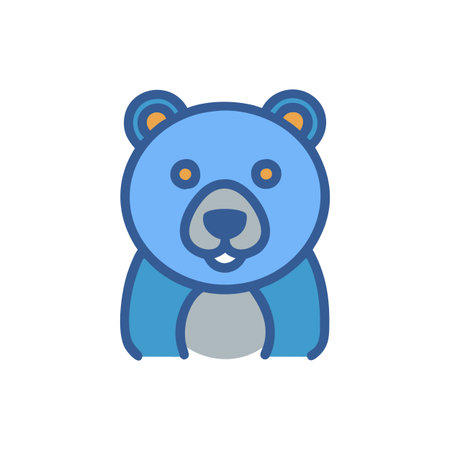 Bear Icon for Educationのイラスト素材