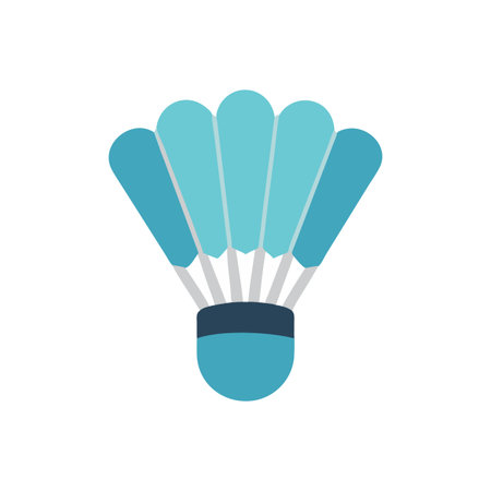 Educational Badminton Iconのイラスト素材