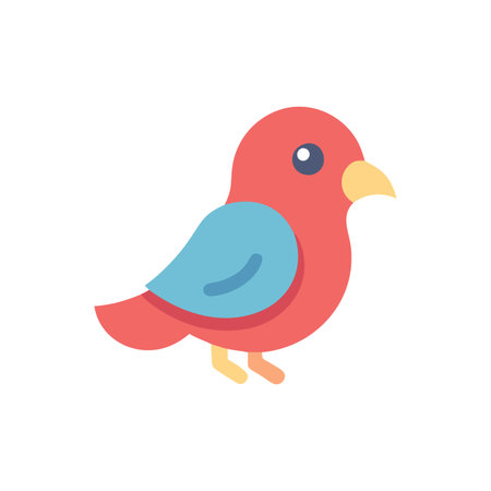 Wild Bird Icon Designのイラスト素材