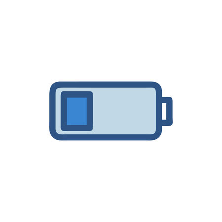 Energy Battery Icon Designのイラスト素材