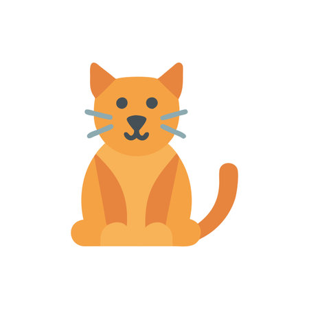 Wild Cat Icon Designのイラスト素材