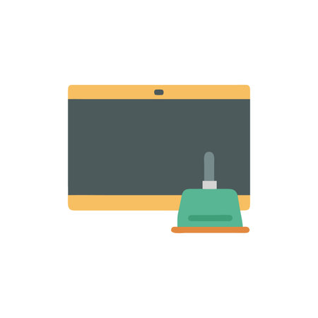 Icon for Cleaning Chalkboardsのイラスト素材