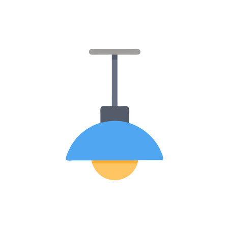 Light Fixture Icon Designのイラスト素材