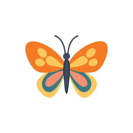 Butterfly Icon for Natureのイラスト素材