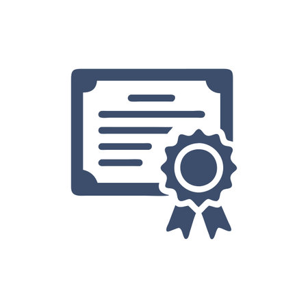 Icon for Professional Certificationのイラスト素材