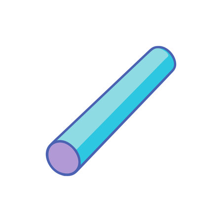 Writing Chalk Stick Icon Designのイラスト素材