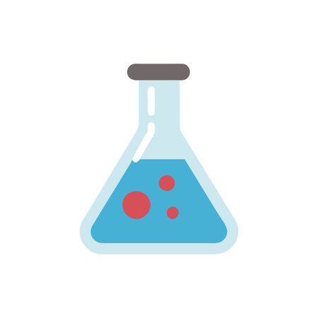Icon for Science Flasksのイラスト素材