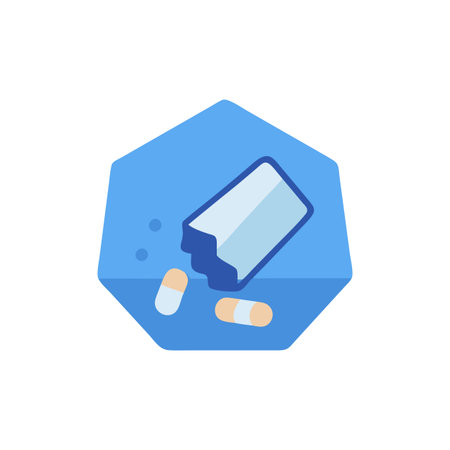 Chalk Dust Icon for Educationのイラスト素材