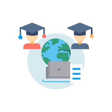 Icon for Remote Learningのイラスト素材