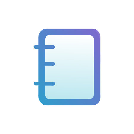 Digital Notes Icon for Studyのイラスト素材