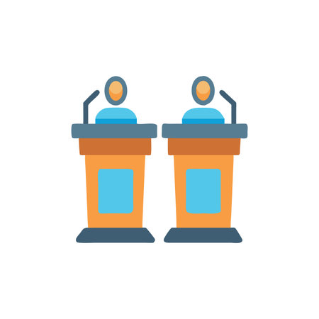 Icon for Discussion Platformsのイラスト素材