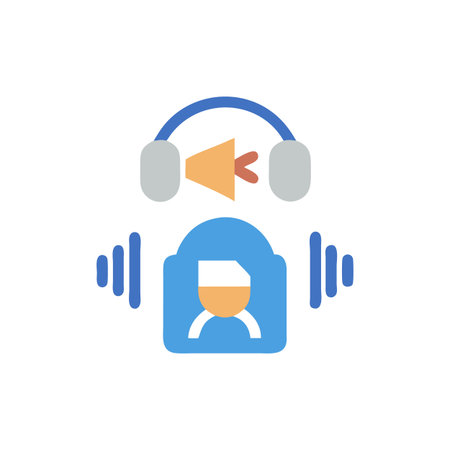 Educational Audio Iconのイラスト素材