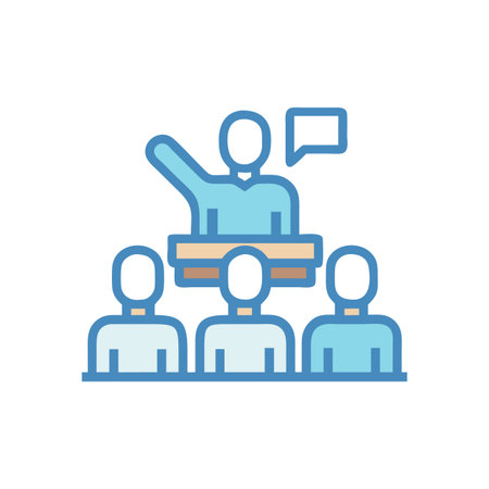 Icon for Student Engagementのイラスト素材